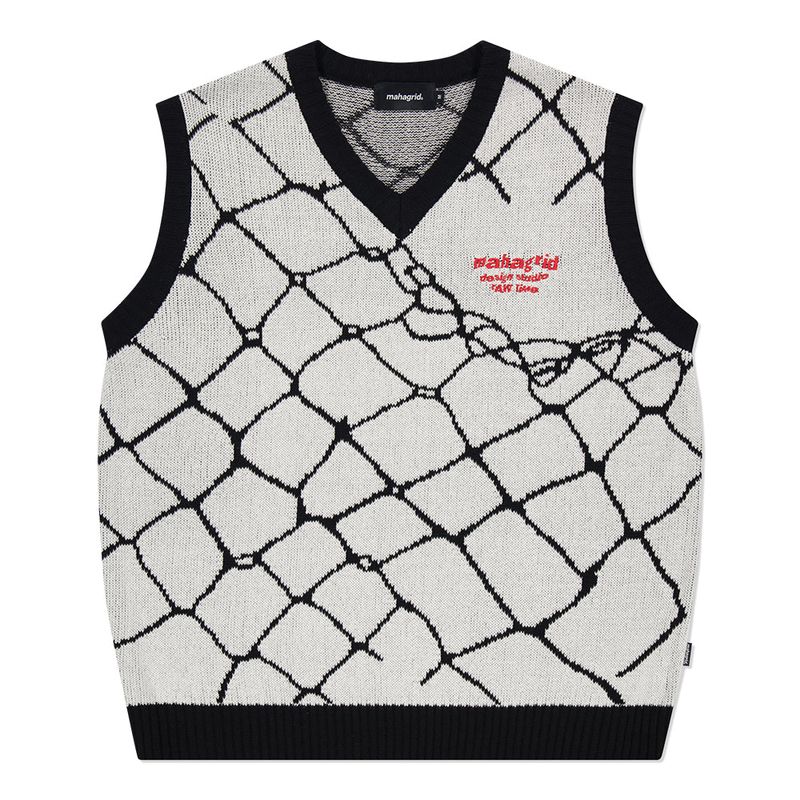 mahagrid（マハグリッド）の「WIRE KNIT VEST（Tops）」