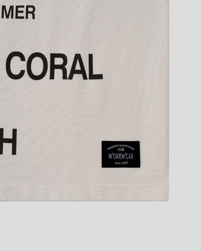 (UNISEX) Ss Slogan Over T-shirt