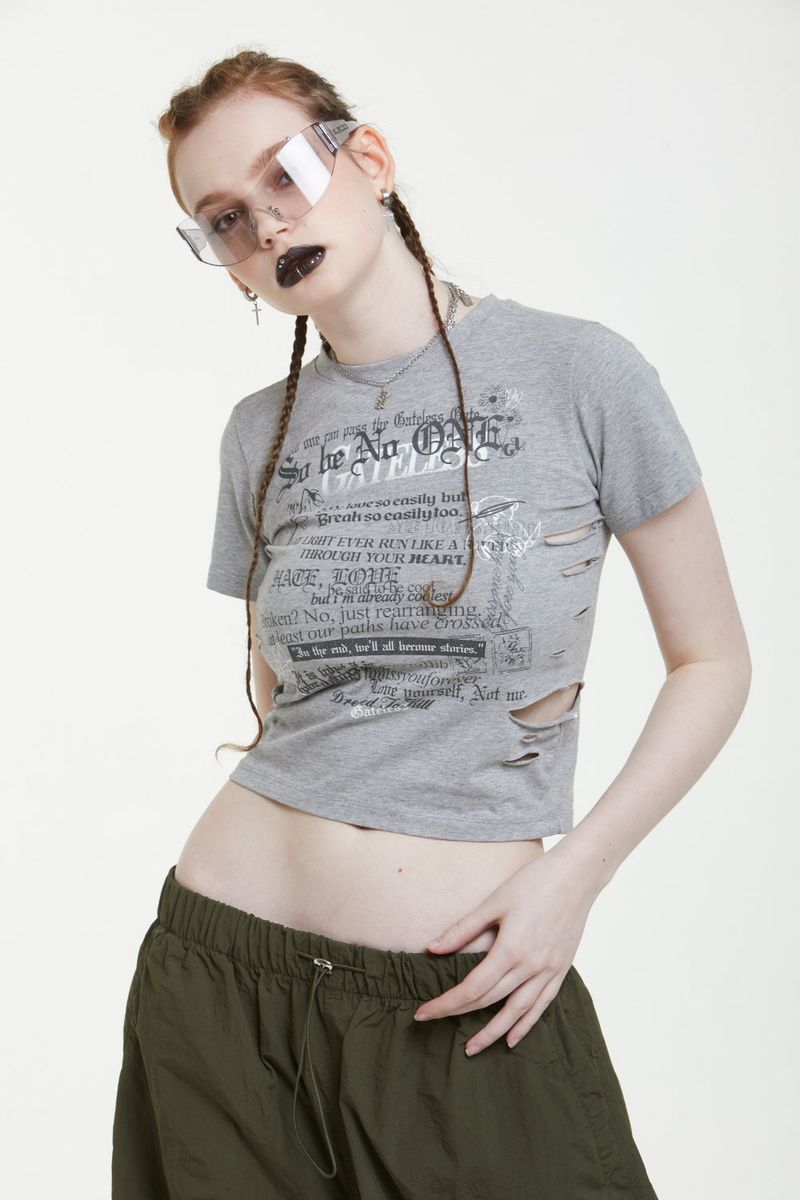 スナップTシャツ