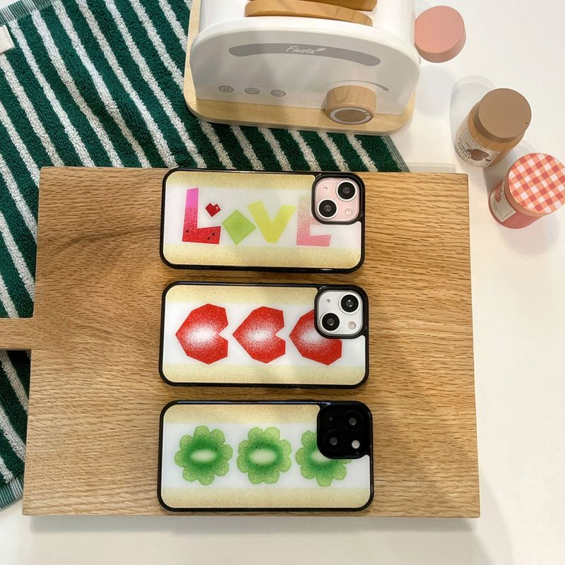 [MADE][Glass Bumper Case] Fruits Sando ⋆ Fruit
