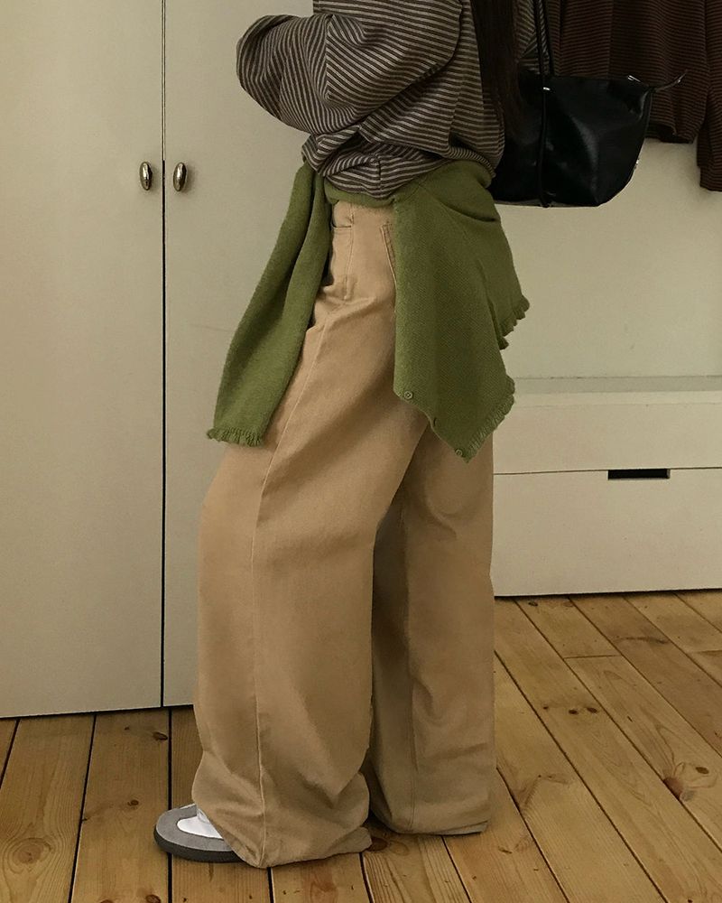 [BELLIDE MADE] All-Day Basic Cotton Wide Pants