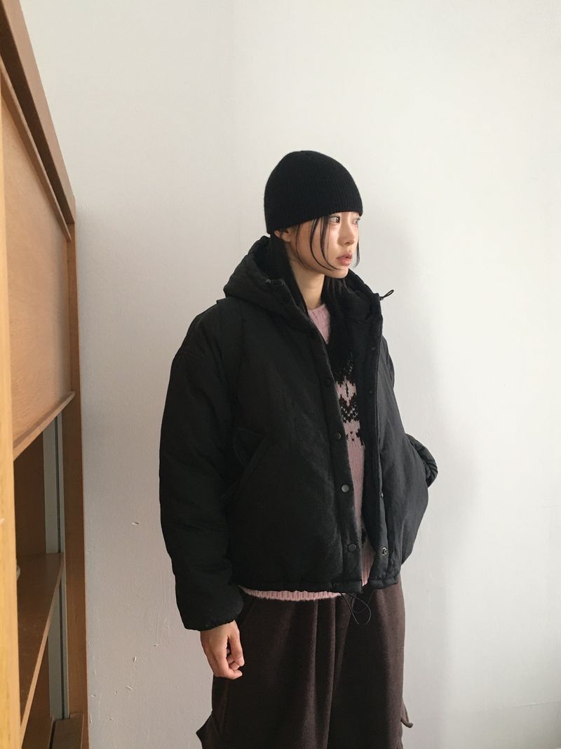 7oz】ショート中綿フード付きウェロンバオリン