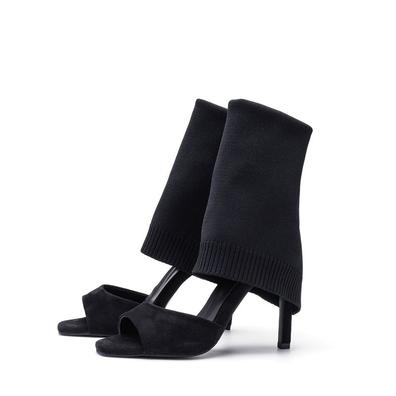 Unique Basic Warmer Heel(Black)