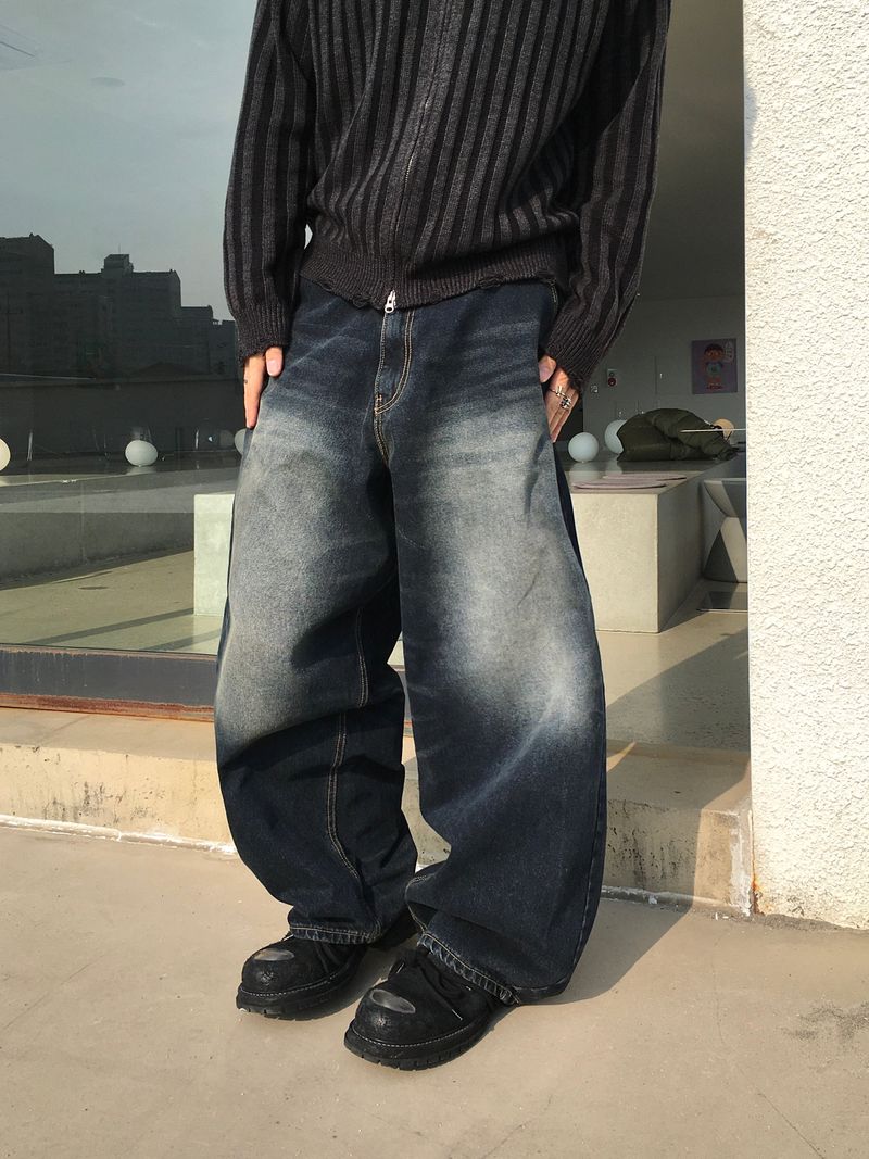 More Cat Balloon Denim Pants 2C