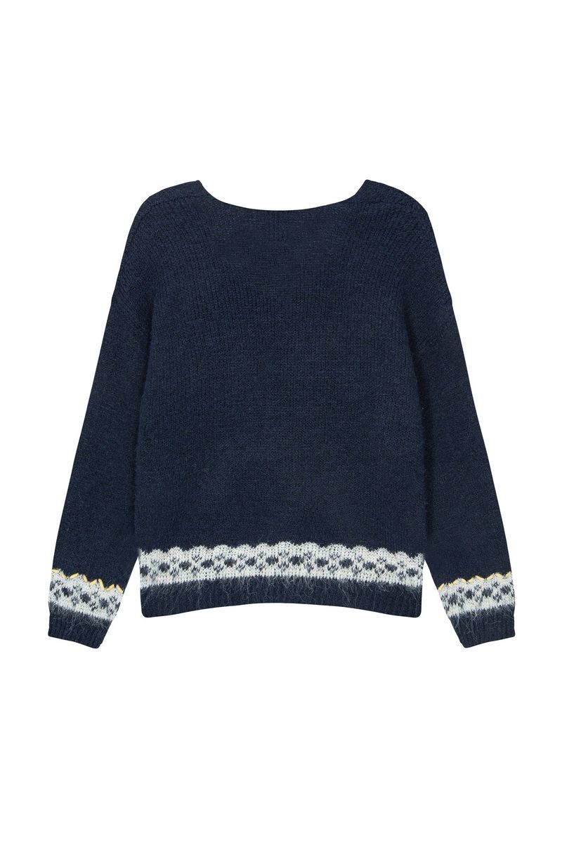 Winter Warmie Knit [Navy]