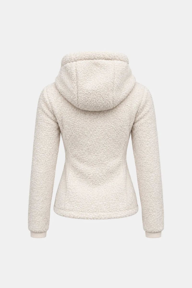 Cozy Boucle Hood Zip-Up