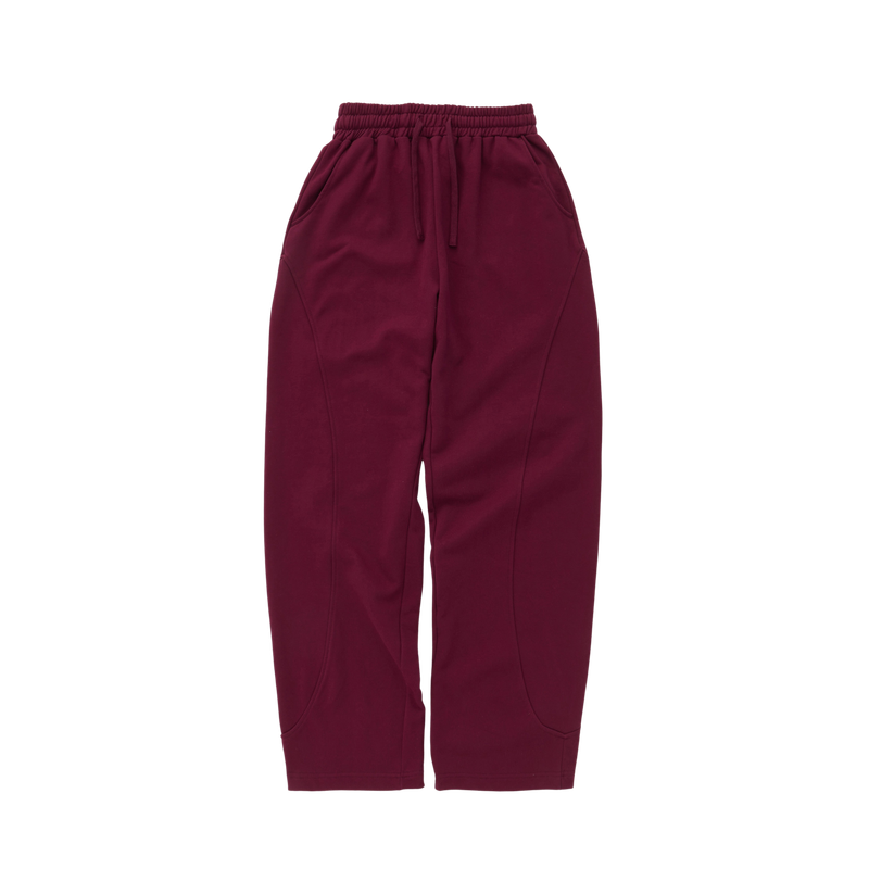 Side surfboard sweat pants (Burgundy)