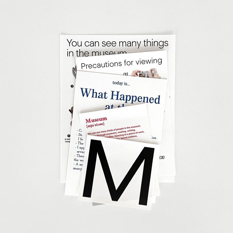 oab museum pack / scrap sticker set