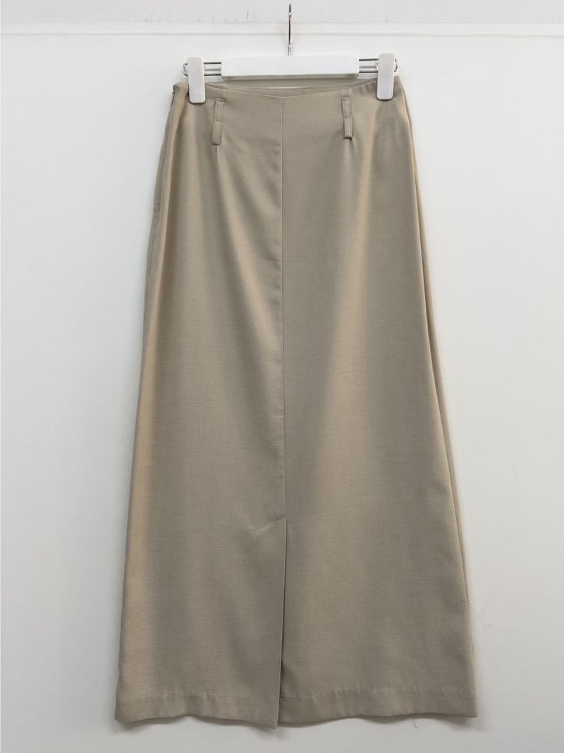 Momento Linen Long Skirt