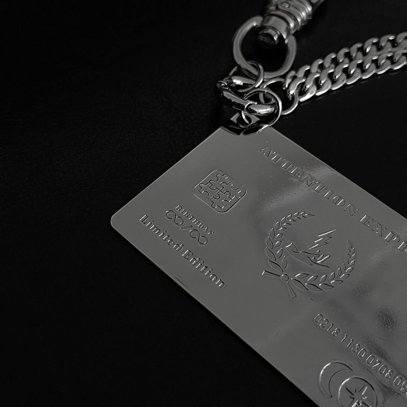 BYATTENTION Card Keyring