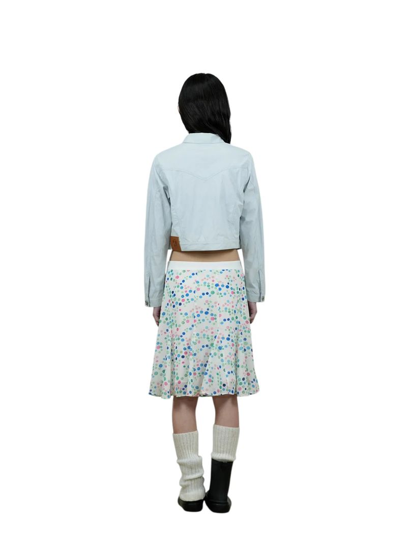 NYLON TRUCKER JACKET (SKY)