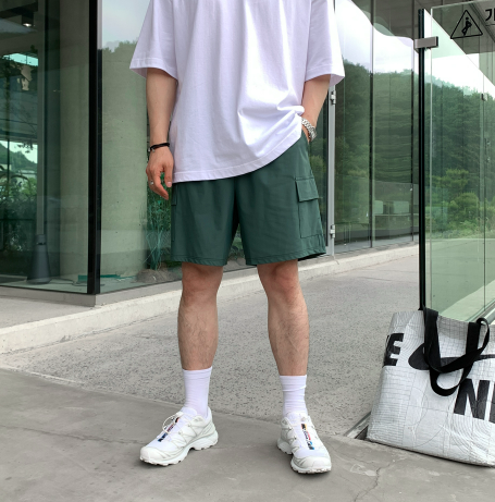 LOOKPLE（ルックプル）の「Wybird Cool Ice Cargo Shorts（Pants）」