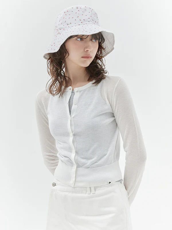 KIRSH PLAIN CHERRY BUCKET HAT