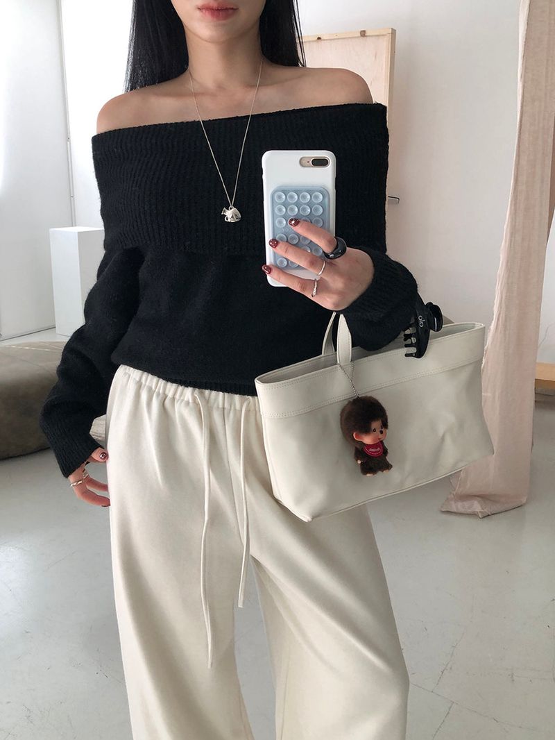 [MADE] ENTOL VELOUR WIDE PANTS