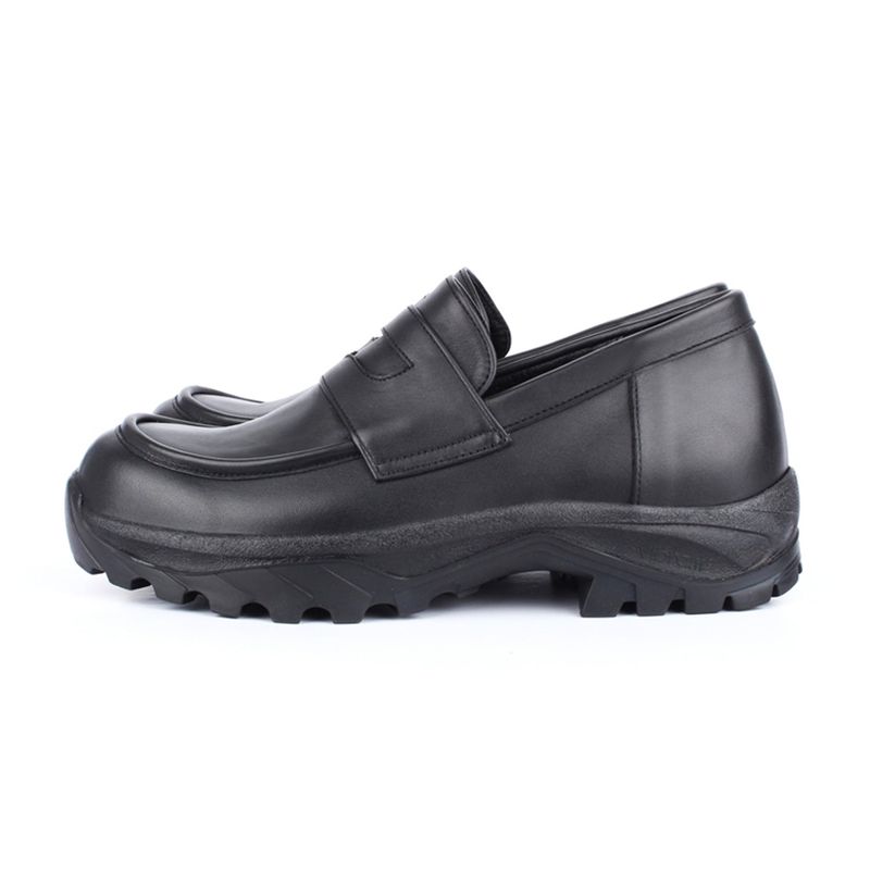 DAVID STONE LEATHER LOAFER (track vibram edition)