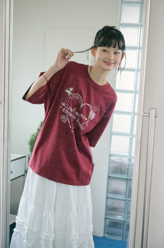 CPGN studio（コンパーニョ）の「26SS★ パピーポップラブ半袖Tシャツ（トップス）」