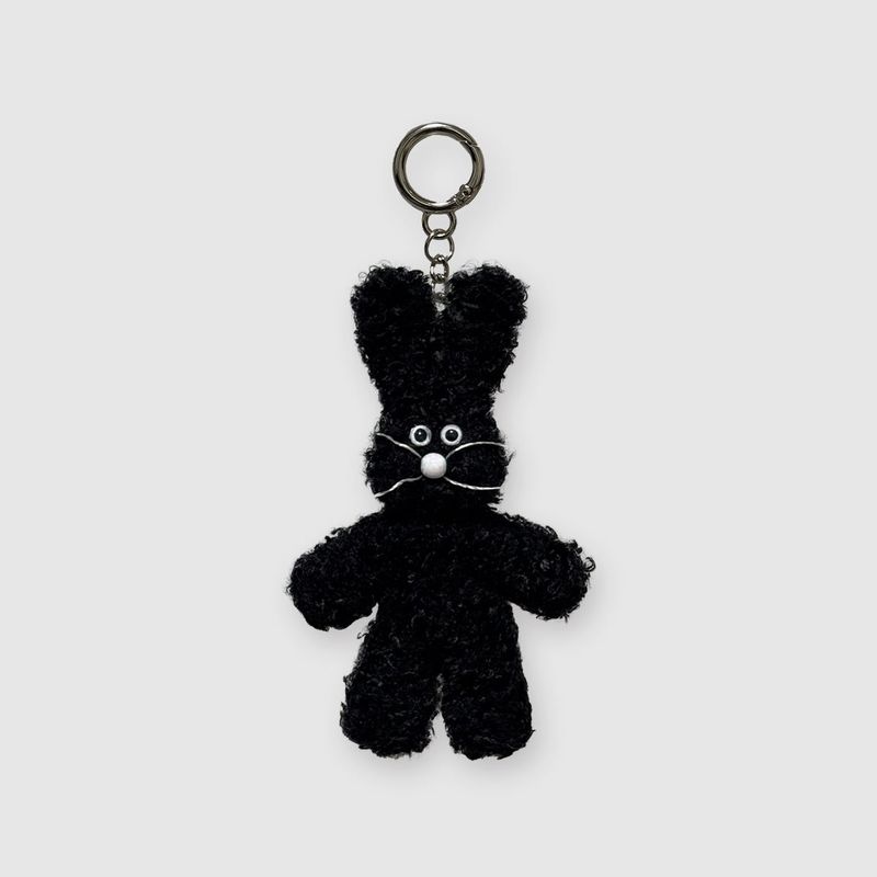 Papimyong（パピミョン）の「[made] black bunny keyring（Toys/Key Holders）」