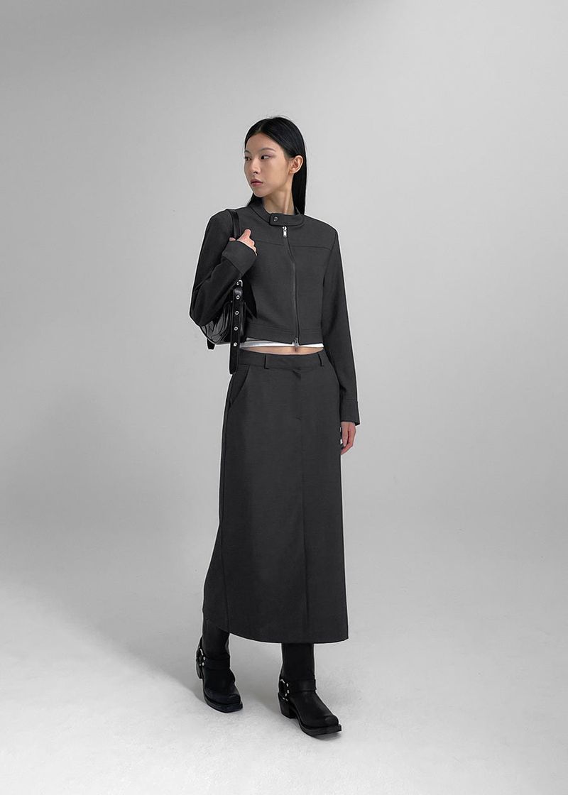 BLACKUP（ブラックアップ）の「[MADE] Dominic Long Skirt（Skirts）」