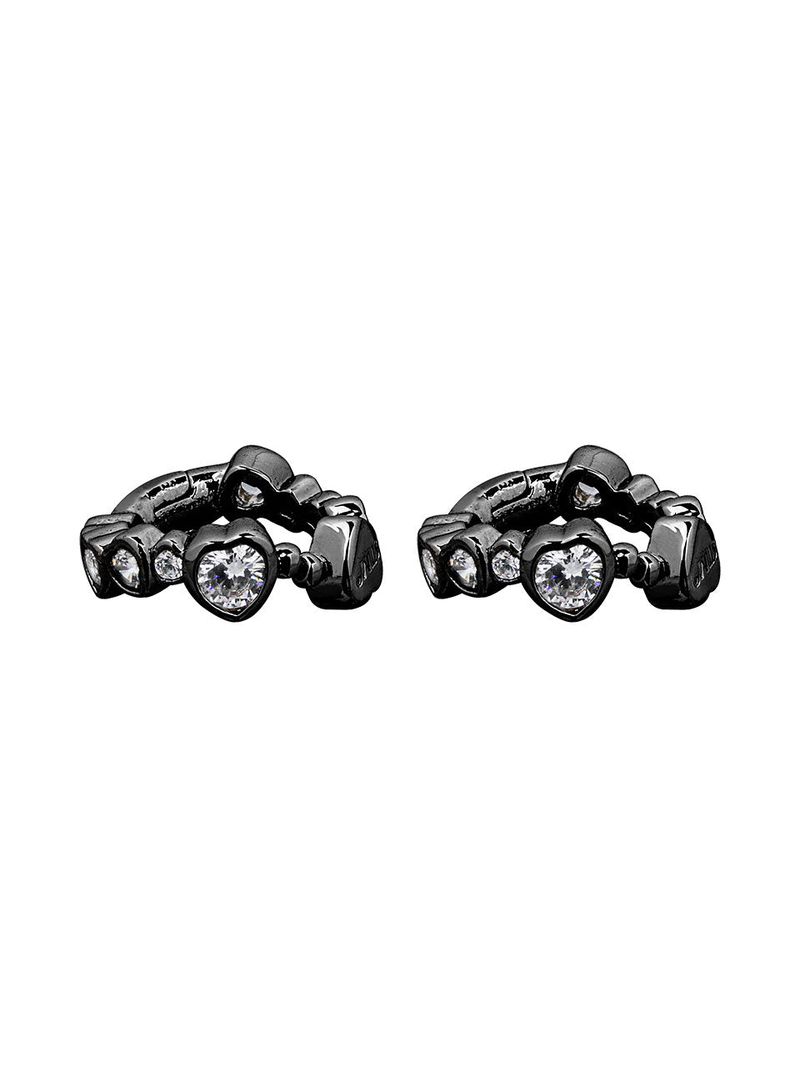 SENTIMENTS（サンティマン）の「NO.558 [BLACK] HEART CUBIC SPRING EARCUFF（Accessories）」