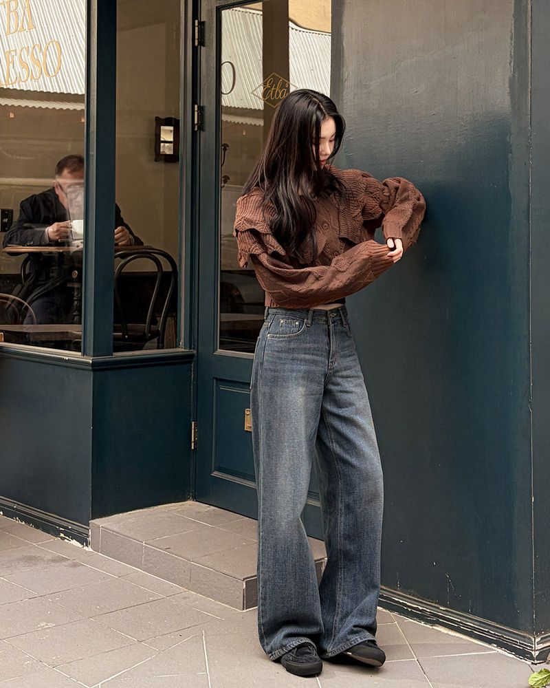 MAYBINS(メイビンス)の「Haro wide denim pants(Pants)」