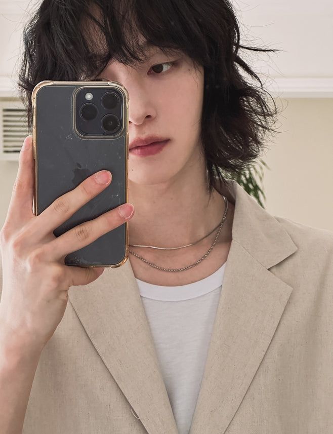 Heyd Linen Half Blazer