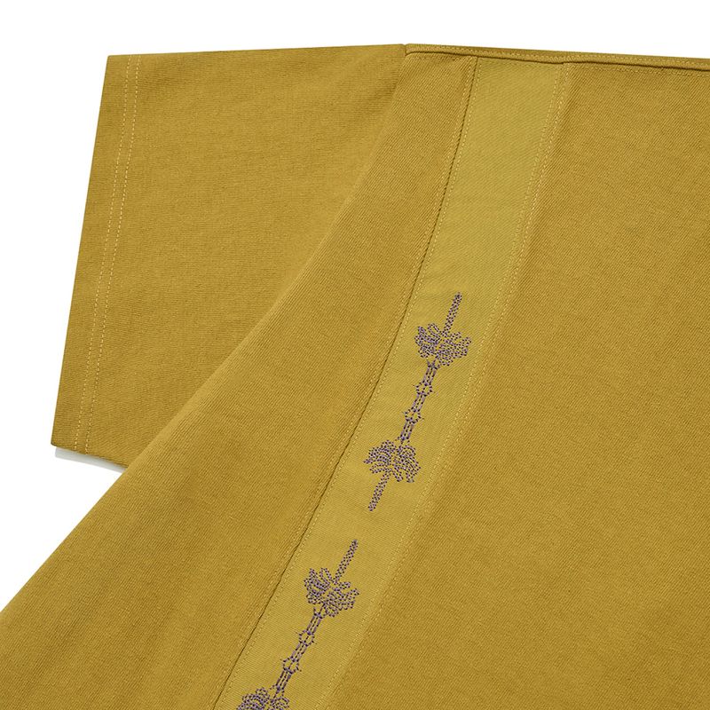 Sewing stuff half T-shirts / Mustard