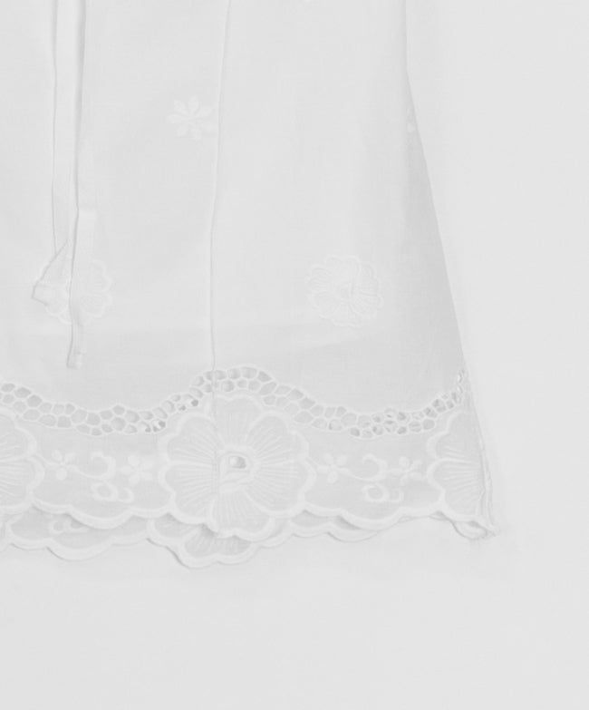 Haska Lace Layered Midi Skirt