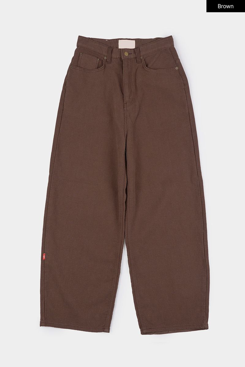 Orion wide corduroy pants