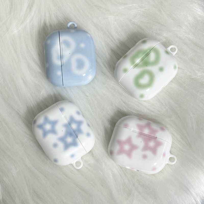 lollipop heart Airpods case-snow