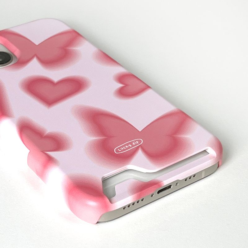 [MADE] y2k card holder iphone hard case