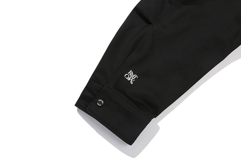 SQUARE POCKET FIELD JACKET_BLACK