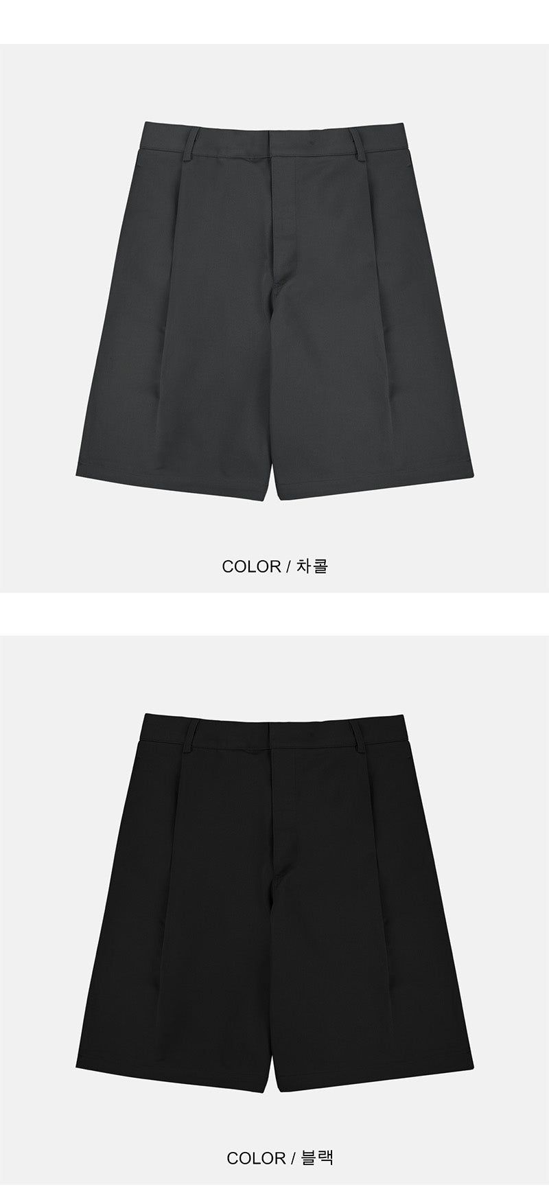 [S/S] Label bermuda cotton pants(4color)
