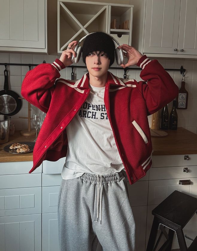 2PLAN（ツープラン）の「Port Color Matching Varsity Jacket（Jackets/Outerwear）」
