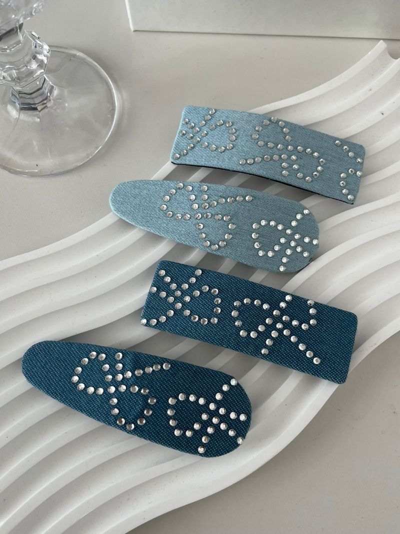 CANDYCHIC（キャンディーシック）の「denim ribbon hairpin（Hair Accessories）」