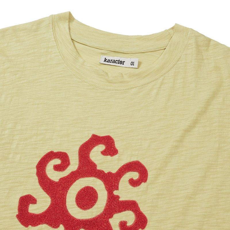 Helio sleeveless top / Straw yellow