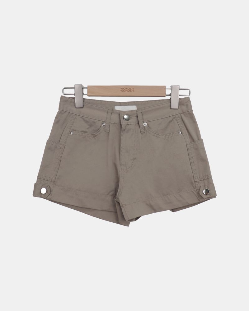 Lovety Side Button Shorts
