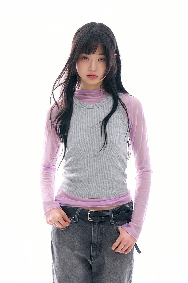 Moment ribbed sleeveless top