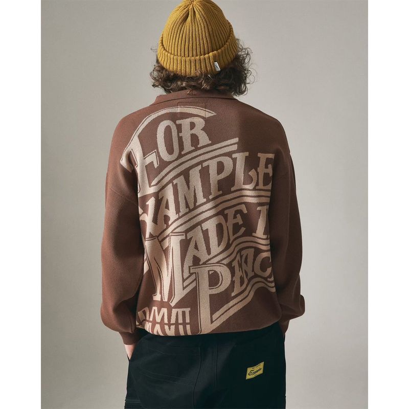 EXAMPLE MADE IN PEACE POLO KNIT SHIRTS