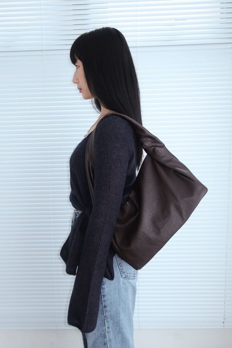 MARBLE BAG BROWN