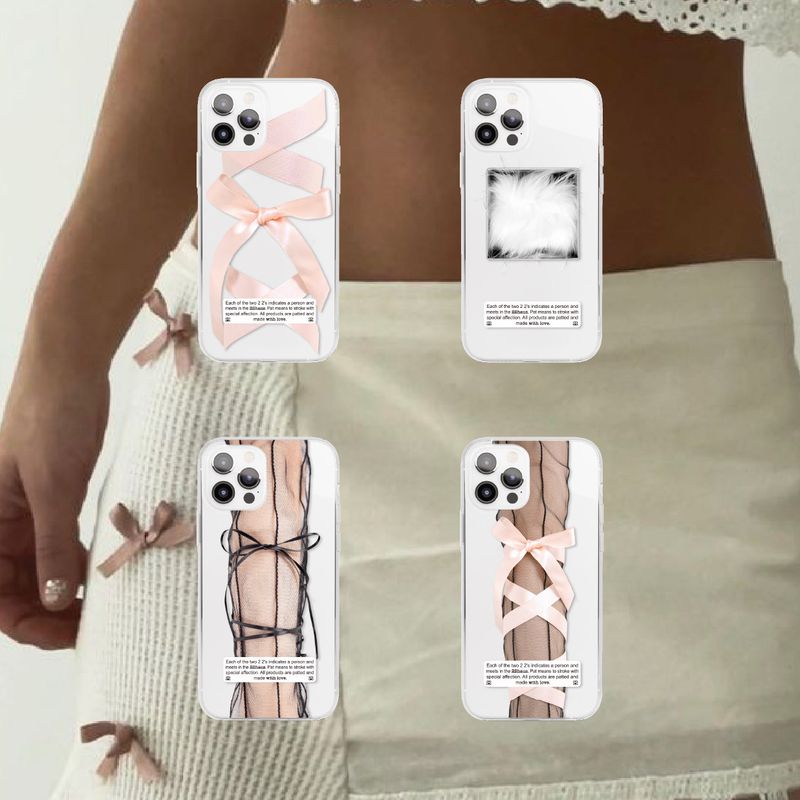 ballet ribbon case - pink