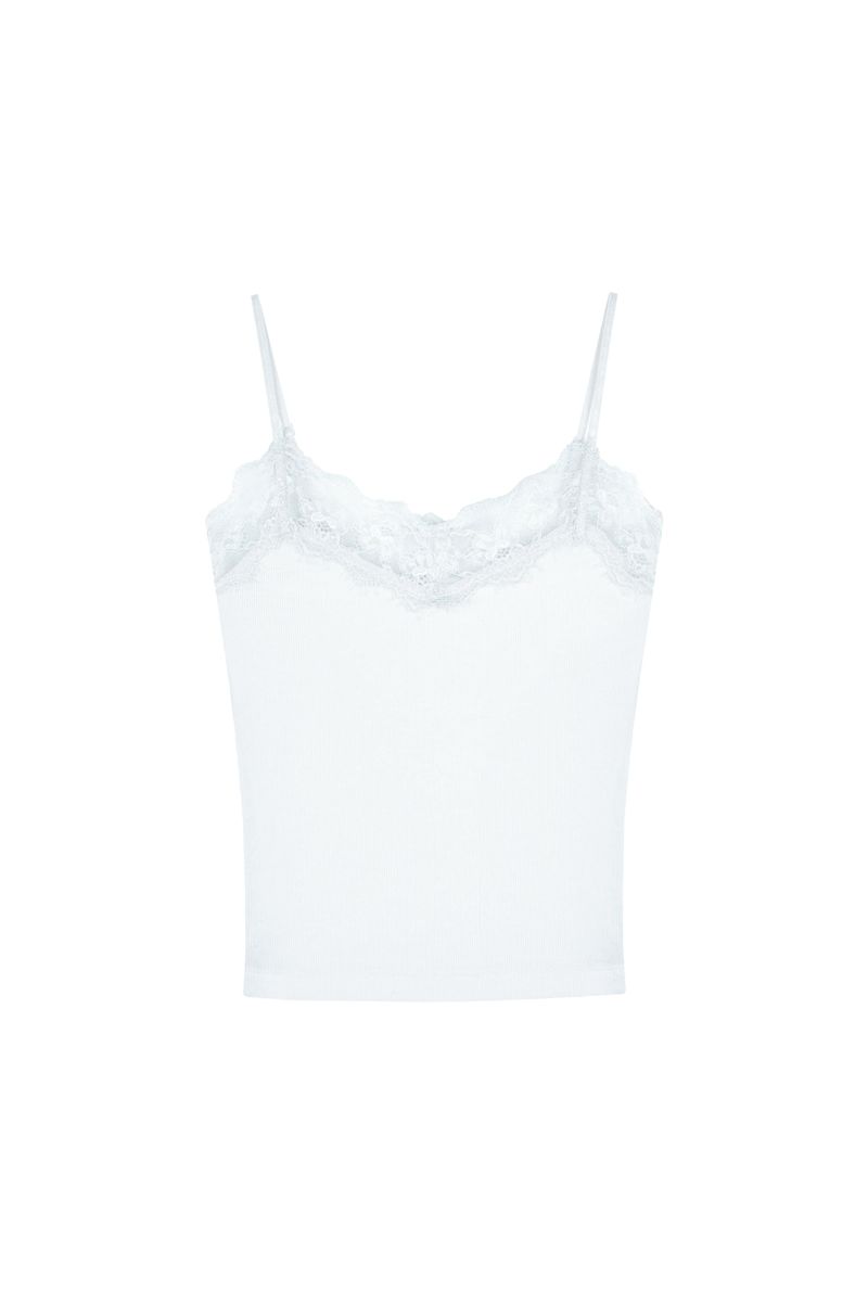Kleesier（クリーシーア）の「Cream donuts sleeveless (long.ver), Baby Blue（Tops）」