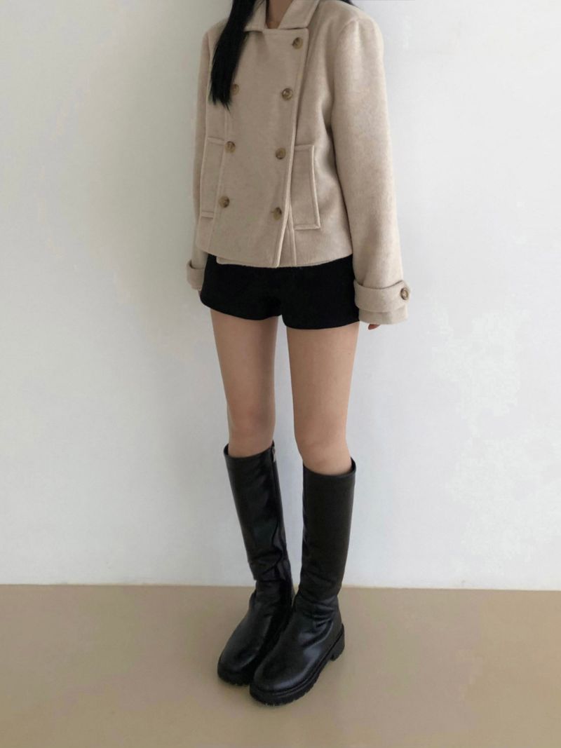 Sand short coat (3 color)