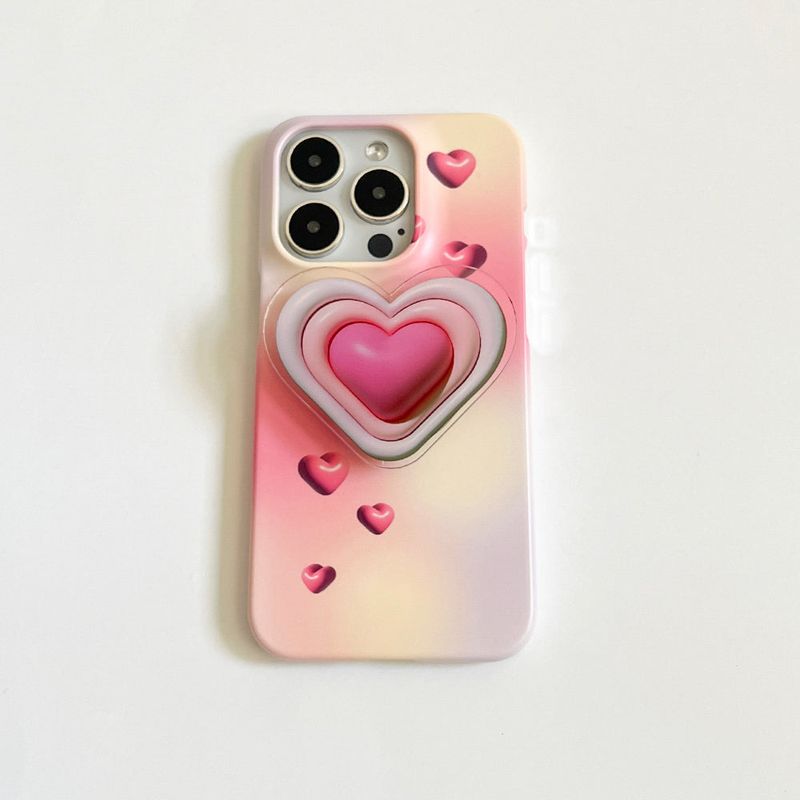 Heart Pink (Matt Phone Case)