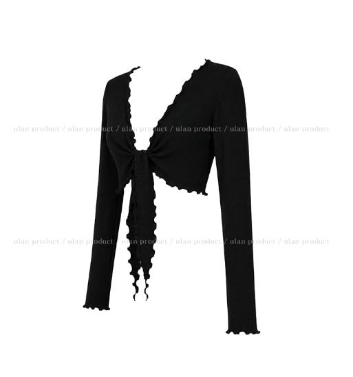 Needs Tie Bolero Cardigan