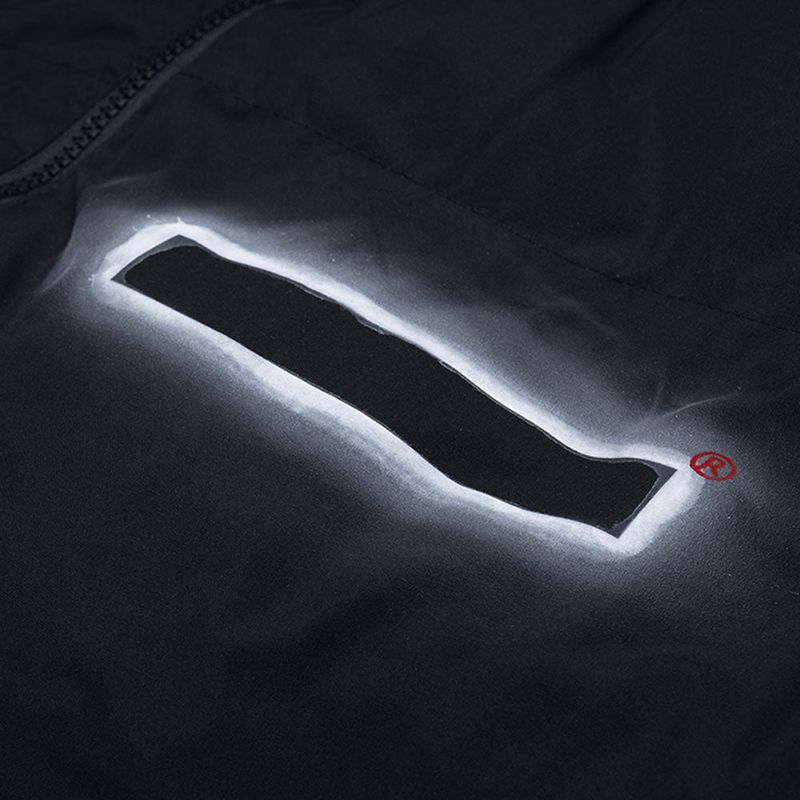 BBD Empty Sprayed Logo Padding Jacket (Black)