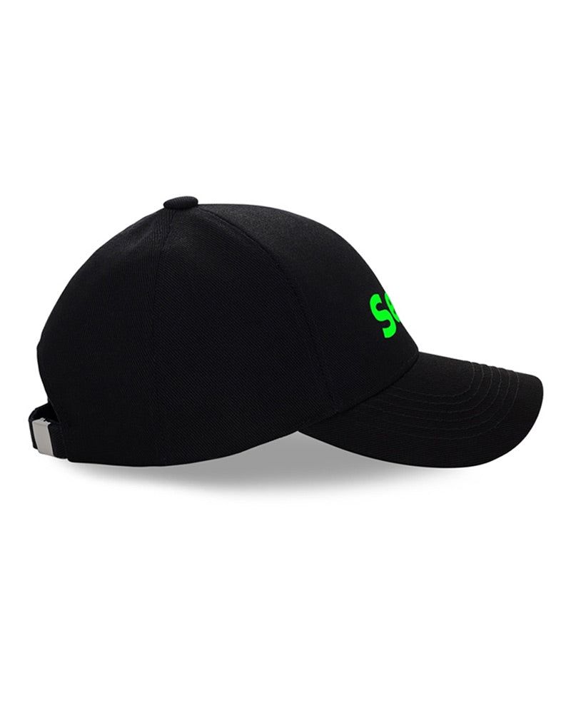 Sebs. BLACK NEON GREEN