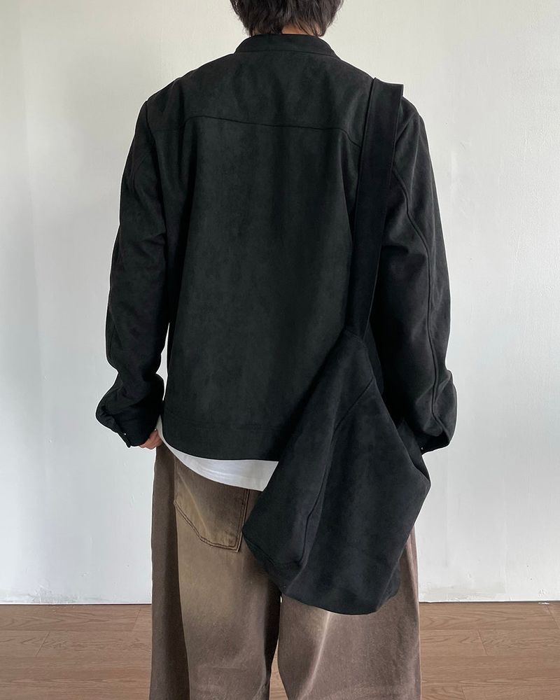 Nova Suede Snap Jacket