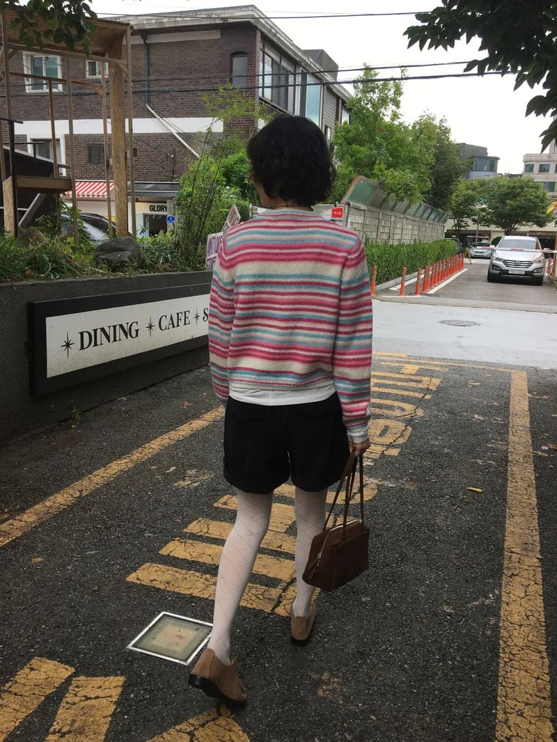 Lollipop Round Cardigan (2color)