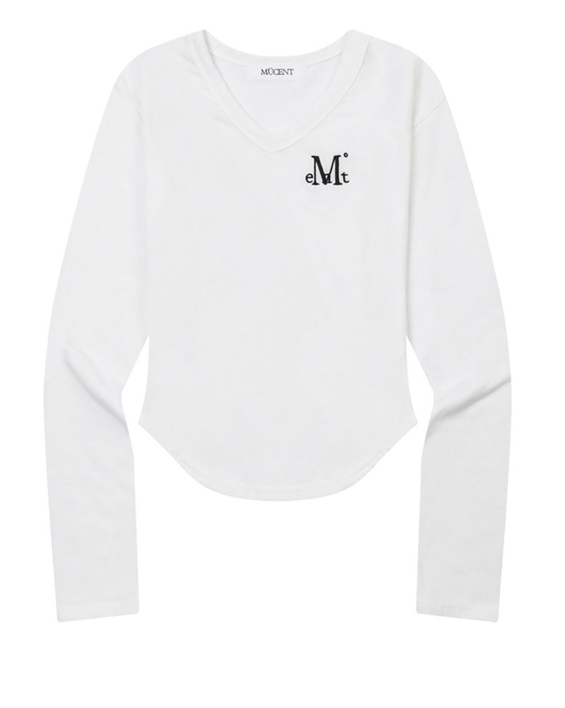 MUCENT（ムセント）の「ロイナVネックロングスリーブT(6COLOR)（トップス）」