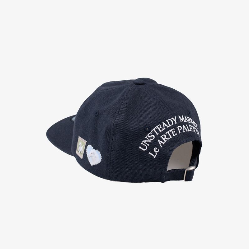 Vintage 6 Panel Cap_Dark Navy